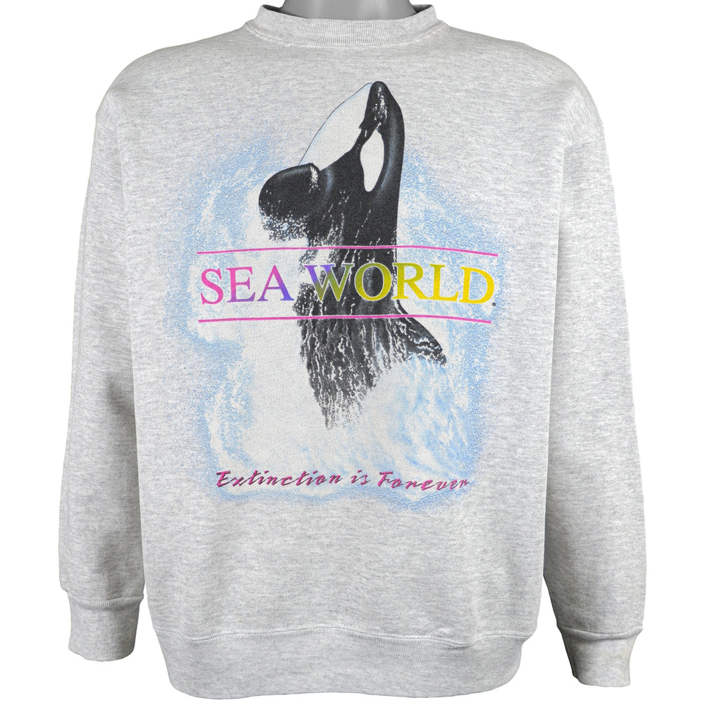 Vintage (Tultex) - Sea World Crew Neck Deadstock Sweatshirt 1990s Large Vintage Retro