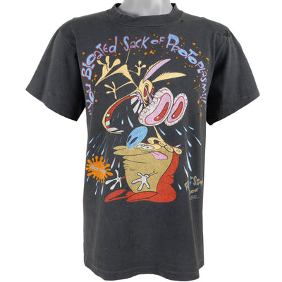 Vintage  - MTV the Ren & Stimpy Show T-Shirt 1992 X-Large