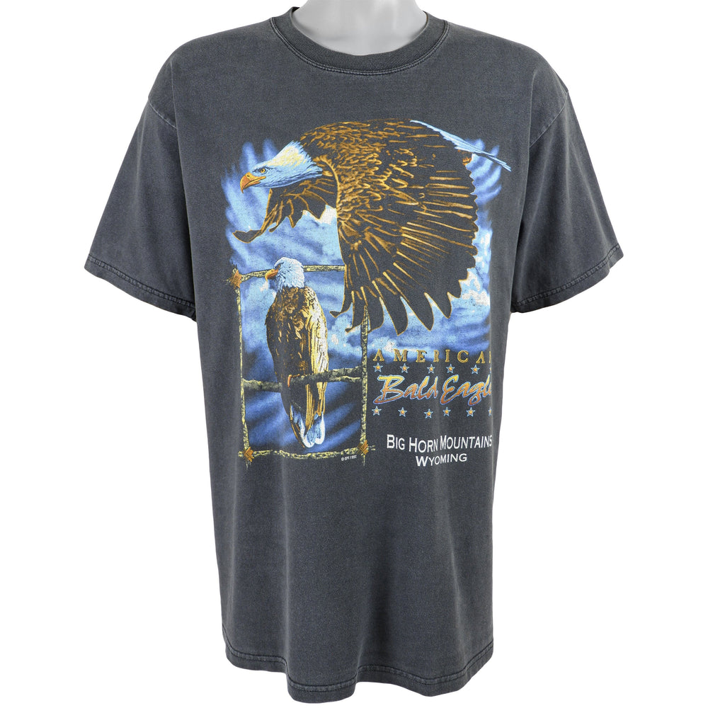 Vintage - Bald Eagle, Big Horn Wyoming T-Shirt 1992 Large Vintage Retro