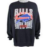 NFL (Trench) - Buffalo Bills Crew Neck Sweatshirt 1992 X-Large