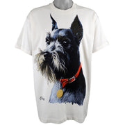 Vintage - Schnauzer by Jim Killen Deadstock T-Shirt 1995 X-Large Vintage Retro