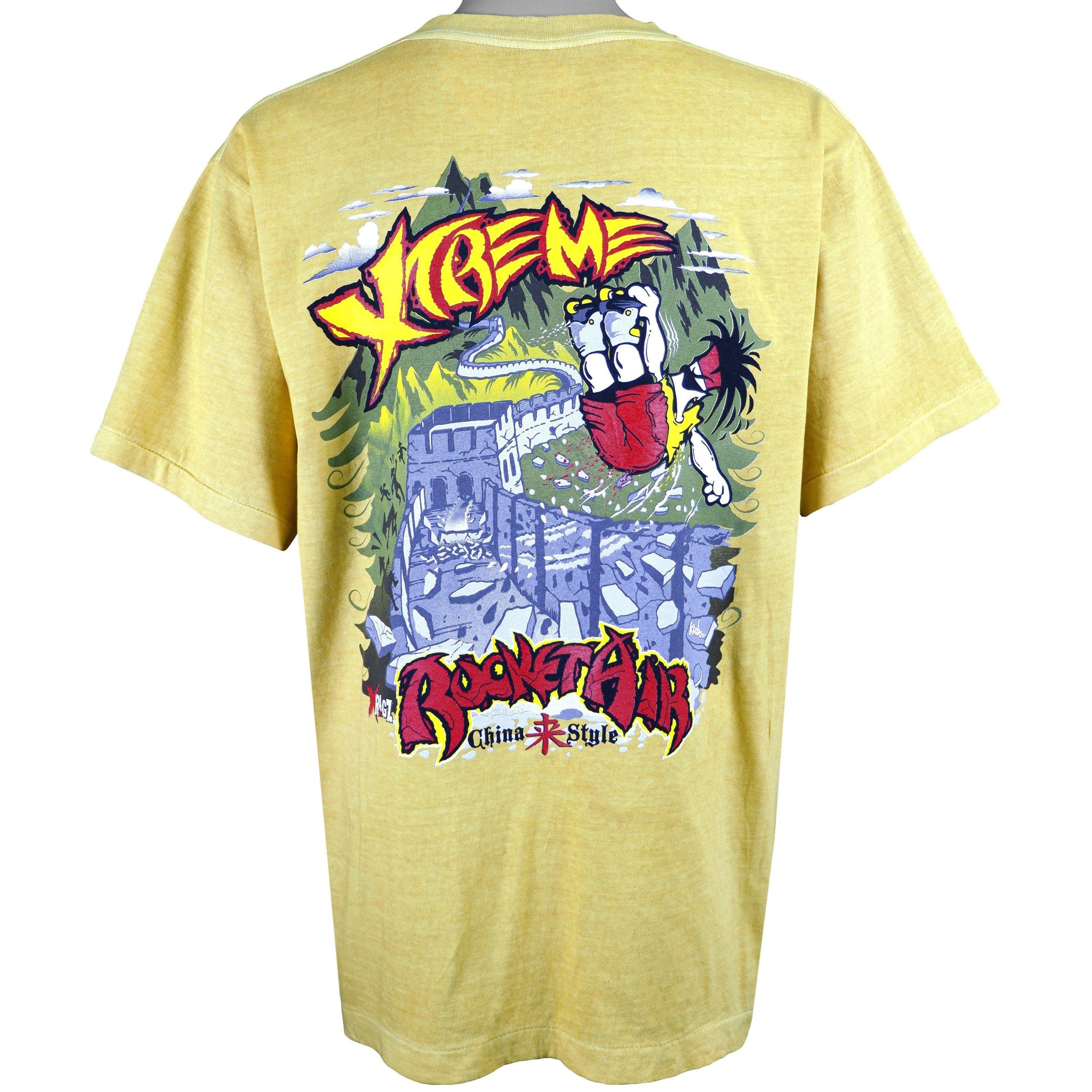 Vintage (Cottonnet) - Rocket Air Deadstock T-Shirt 1990s Large Vintage Retro