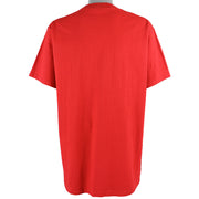 NFL (Nutmeg) - San Francisco 49ers Spell-Out T-Shirt 1990s X-Large Vintage Retro Football