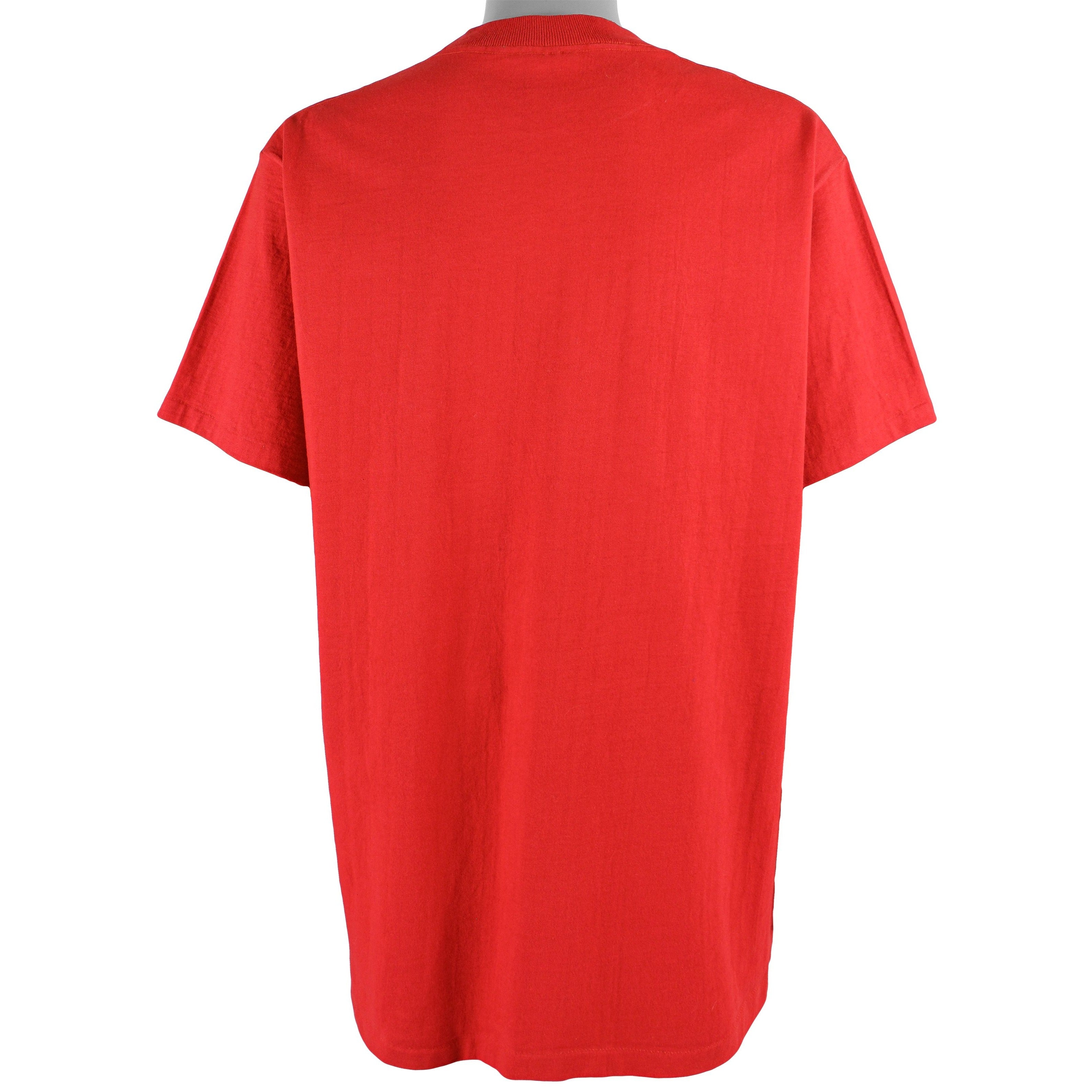 NFL (Nutmeg) - San Francisco 49ers Spell-Out T-Shirt 1990s X-Large Vintage Retro Football