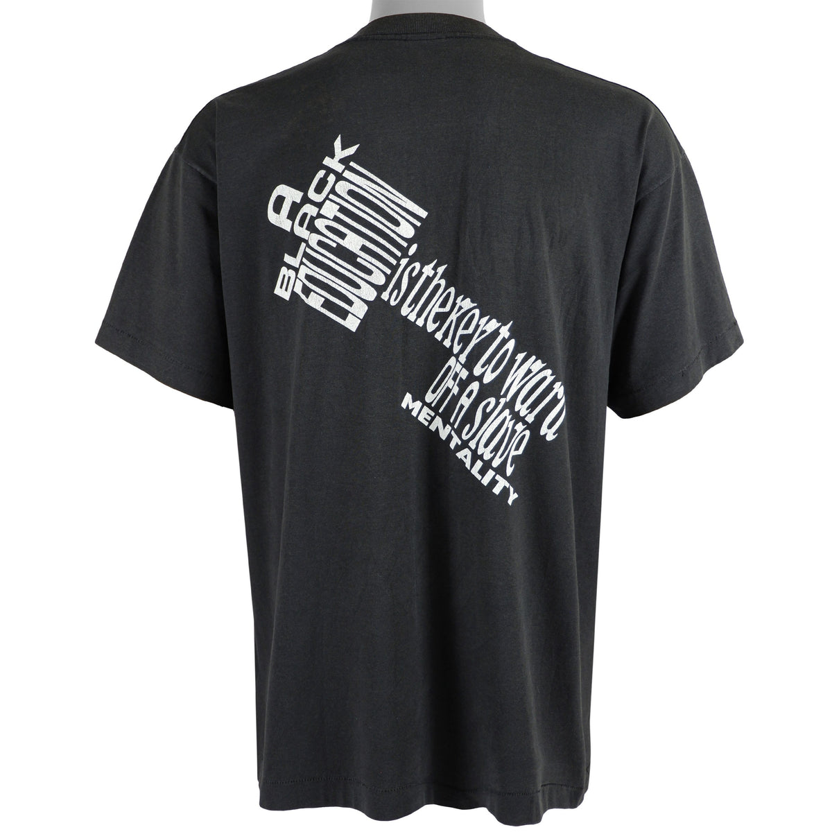 Vintage - Unlock Young Minds, Save Black Colleges T-Shirt 1990s X-Large Vintage Retro