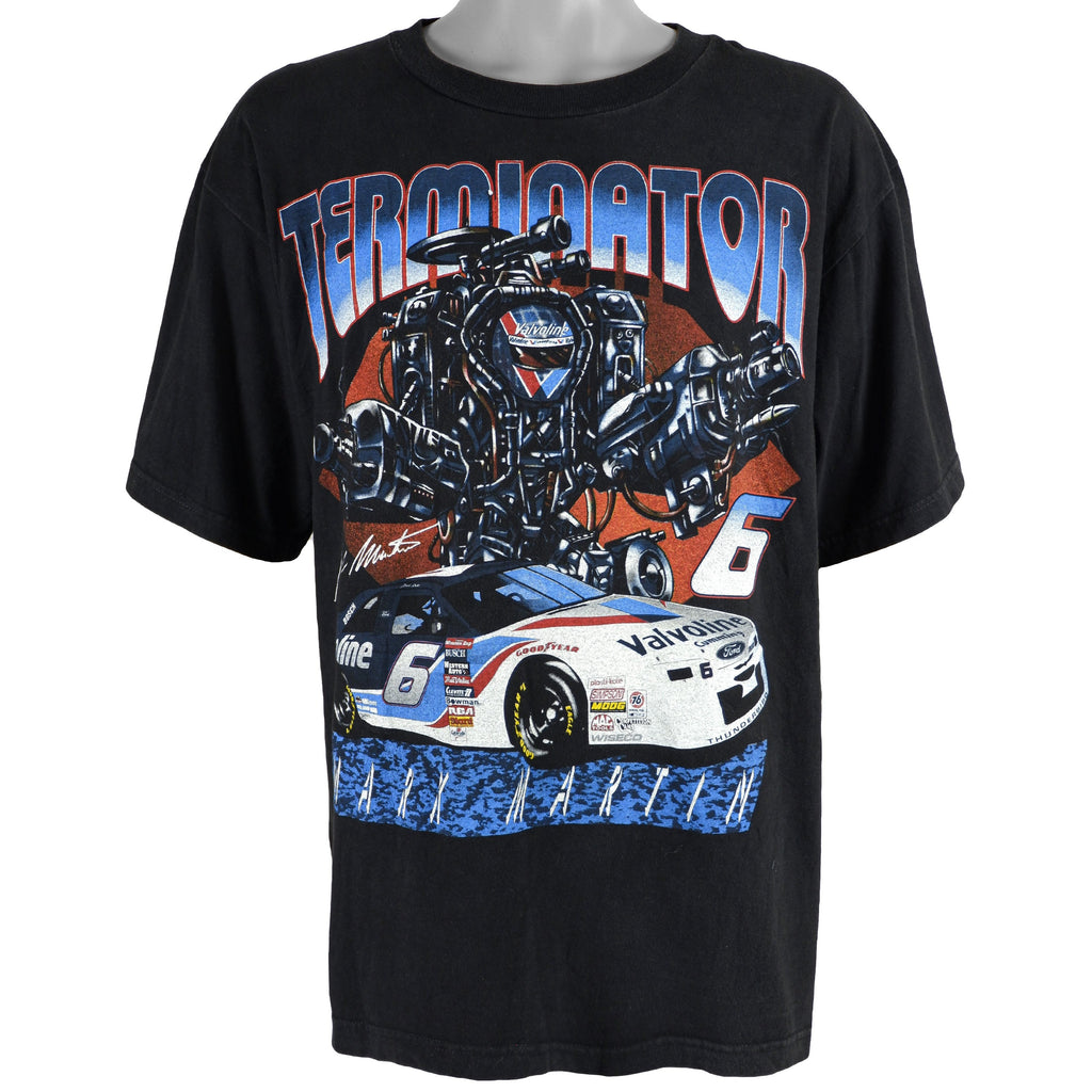 Vintage - Mark Martin Terminator Spell-Out T-Shirt 1990s X-Large Vintage Retro