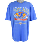 MLB (Waves) - Toronto Blue Jays Spell-Out T-shirt 1993 X-Large Vintage Retro Baseball