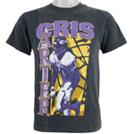NFL - Vikings Chris Carter #80 T-Shirt 1990s Small Vintage Retro Football