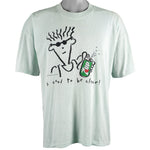Vintage - Its Cool To Be Clear - 7Up T-Shirt 1985 Medium Vintage Retro