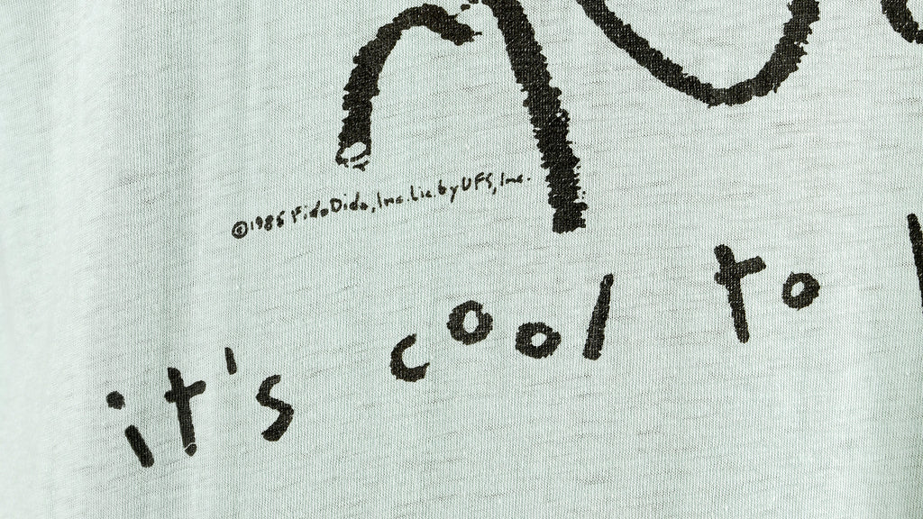 Vintage - Its Cool To Be Clear - 7Up T-Shirt 1985 Medium Vintage Retro