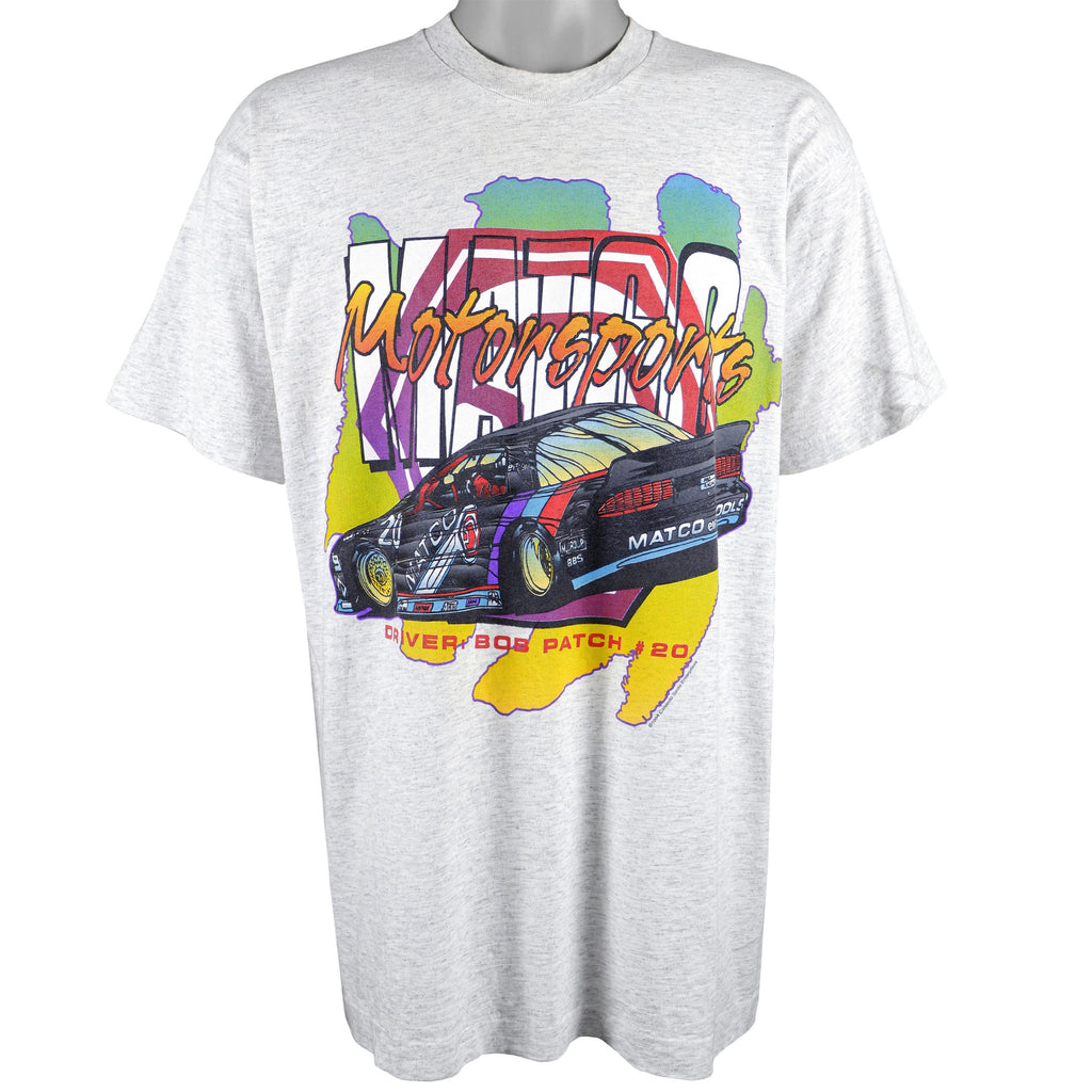 NASCAR -  Matco Bob Patch #20 Deadstock T-Shirt 1994 X-Large Vintage Retro