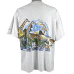 Vintage (Signal Sports) - Live and Let Live - Wildlife T-Shirt 1990s X-Large Vintage Retro