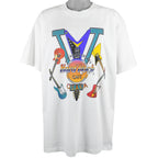 Vintage (H.L. Miller) - Hard Rock Cafe, 5th Anniversary, Osaka Deadstock T-Shirt 1990s X-Large Retro