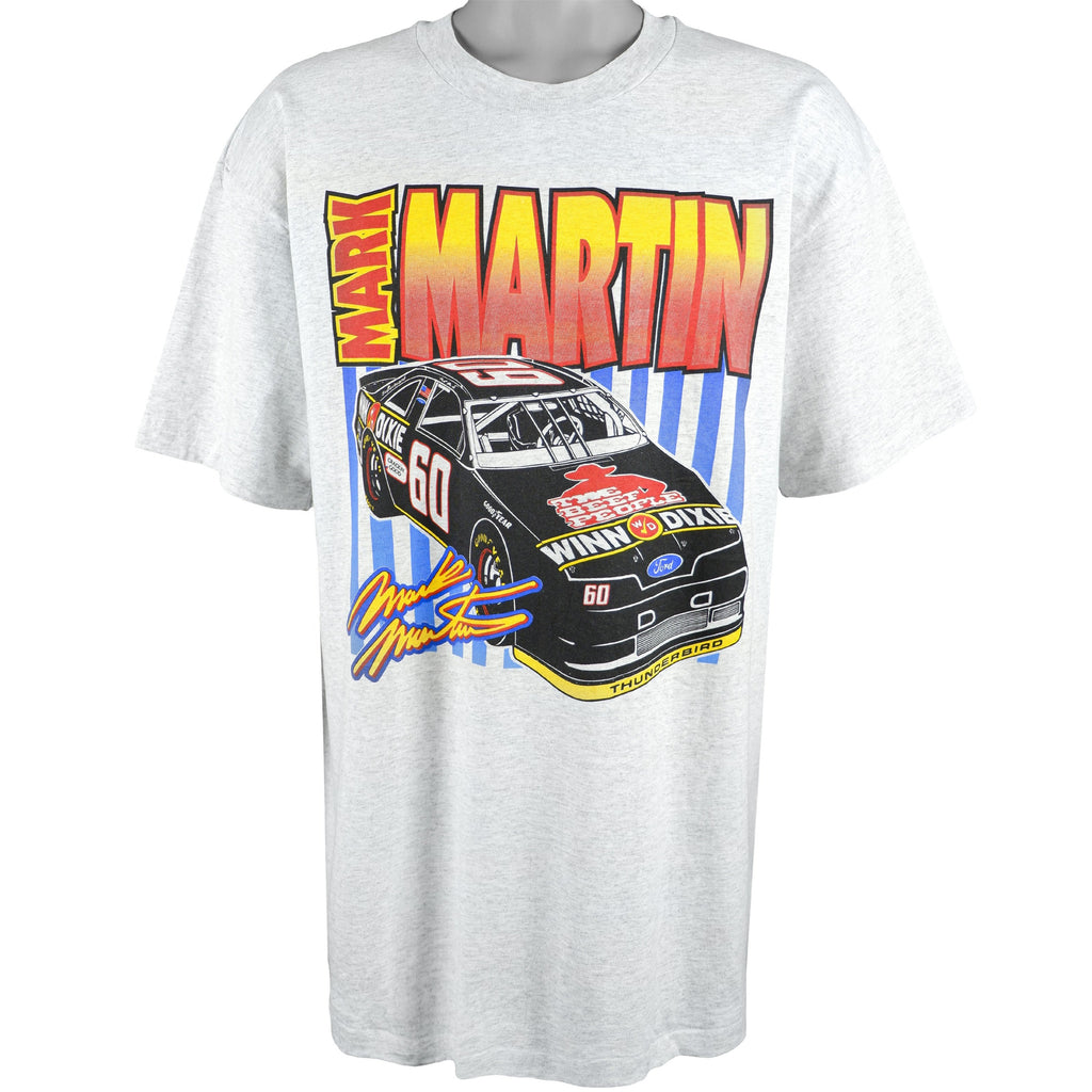 Vintage - Mark Martin #60 Spell-Out Deadstock T-Shirt 1990s X-Large Vintage Retro