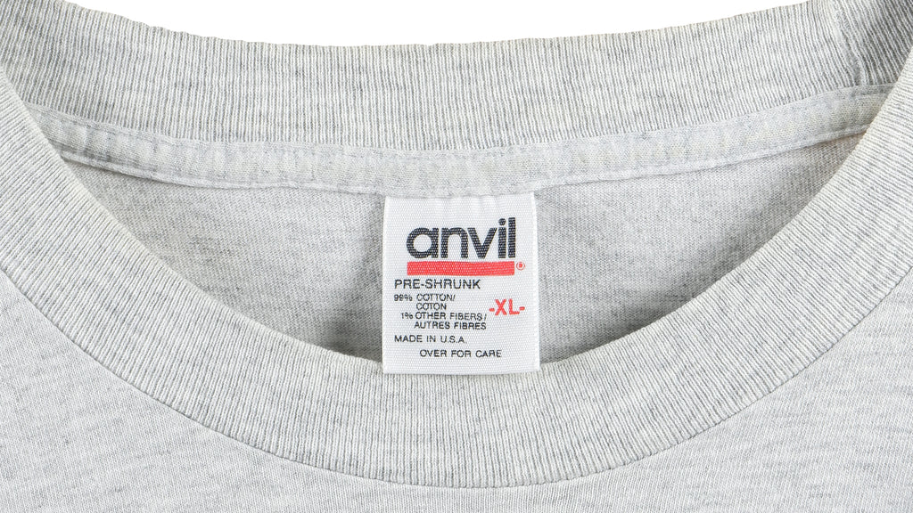 Vintage (Anvil) - Chocolate Lab - Labrador T-Shirt 1990s X-Large Vintage Retro