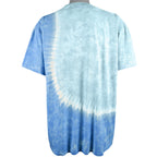 Vintage (Liquid Blue) - Blue Tie Dye Sea World T-Shirt 1990s X-Large Vintage Retro
