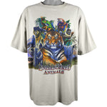 Vintage (Habitat) - Endangered Animals T-Shirt 1990s X-Large Vintage Retro
