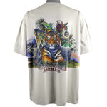 Vintage (Habitat) - Endangered Animals T-Shirt 1990s X-Large Vintage Retro