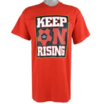Vintage - Red Diamonds Spell-Out T-Shirt 1996 Large Vintage Retro Football
