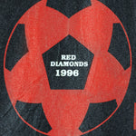 Vintage - Red Diamonds Spell-Out T-Shirt 1996 Large Vintage Retro Football