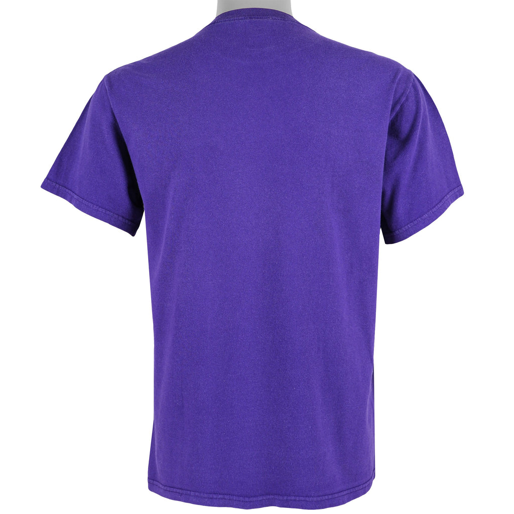 DC Comics - Purple The Joker T-Shirt 1990s Medium Vintage Retro Comics