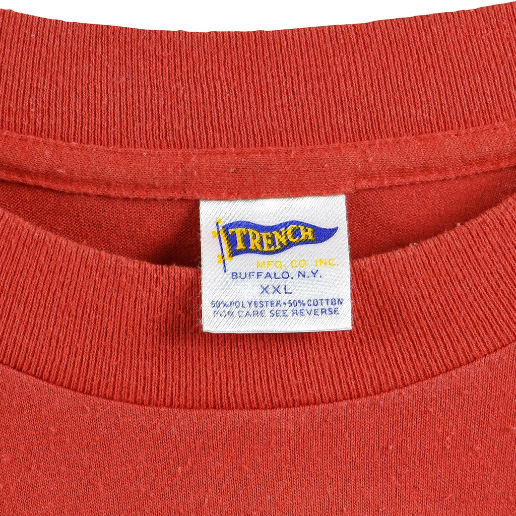 NFL (Trench)-  San Francisco 49ers T-Shirt 1990 X-Large Vintage Retro Football