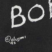 Vintage (Hanes) - Black Bokolanfini Print T-Shirt 1992 X-Large Vintage Retro