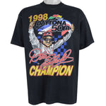 NASCAR (Competitors View) - Dale Earnhardt Daytona 500 Deadstock T-Shirt 1998 Large Vintage Retro