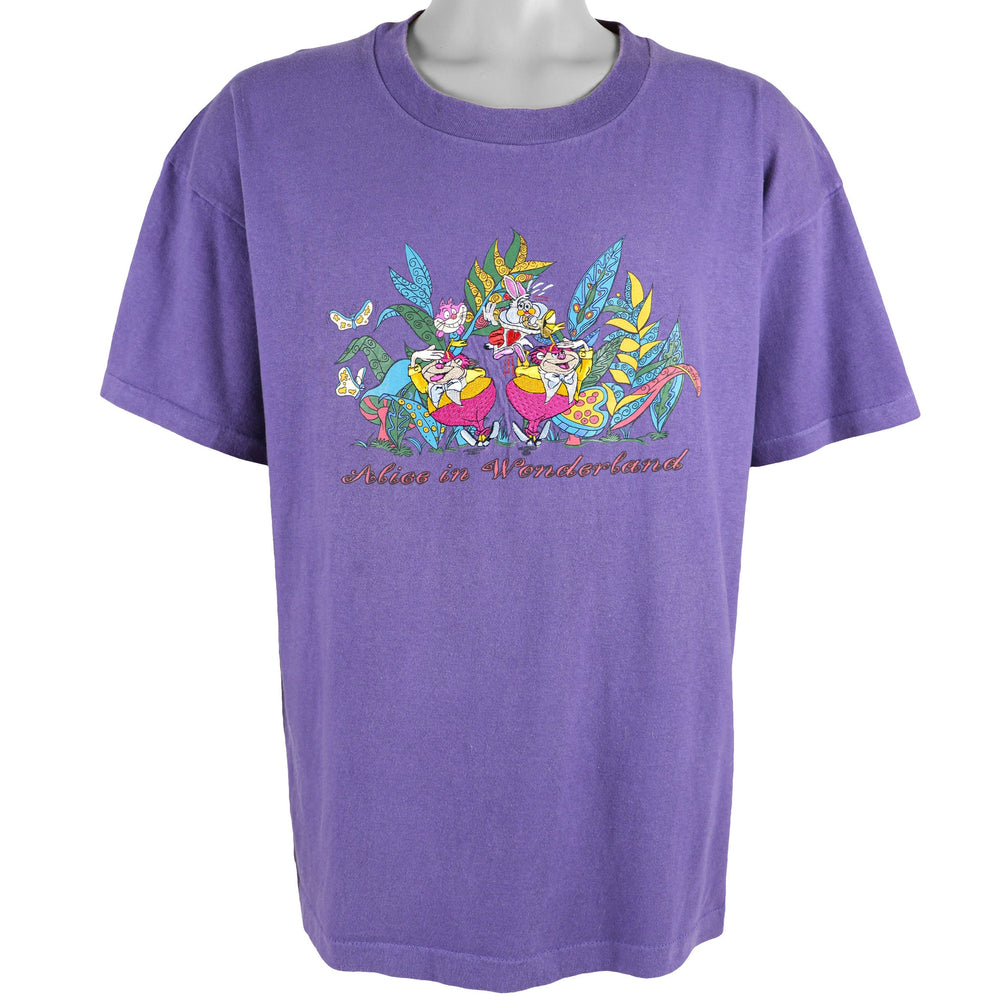 Disney - Alice in Wonderland T-Shirt 1990s X-Large Vintage Retro
