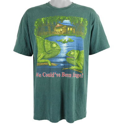 Budweiser (Wild Oats) -  Spell Out T-Shirt 1997 Large