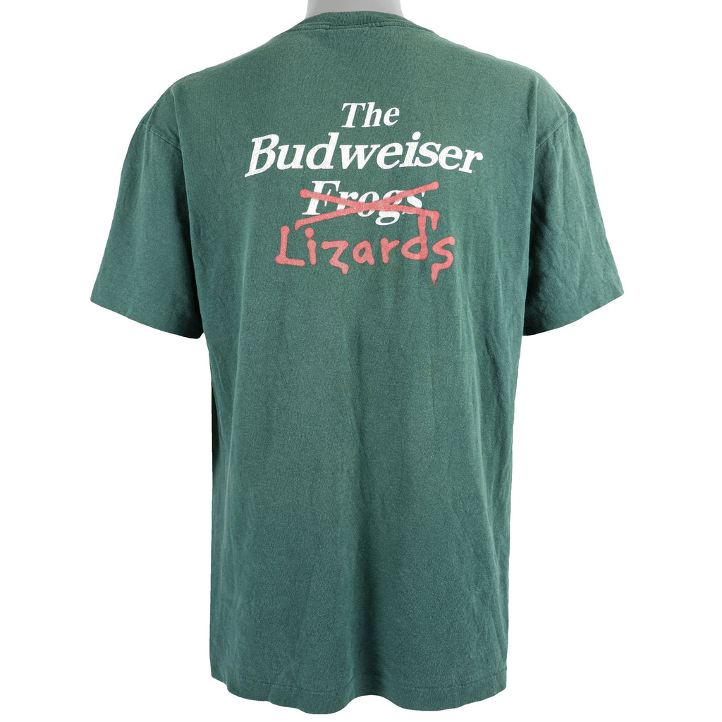 Vintage (Wild Oats) - Budweiser Spell-Out T-Shirt 1997 Large