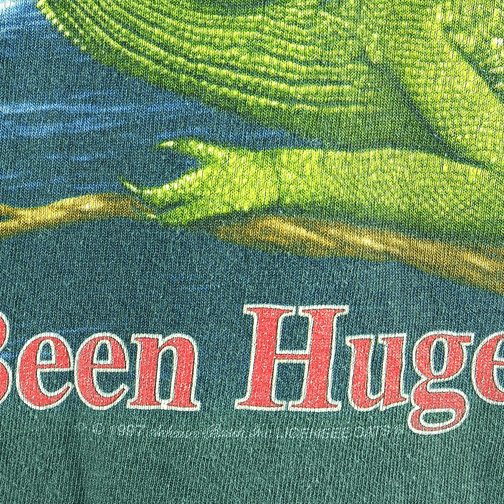 Vintage (Wild Oats) - Budweiser Spell-Out T-Shirt 1997 Large