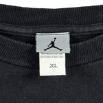 Jordan - Black Air Jordan T-Shirt 1990s Medium Vintage Retro