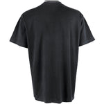 Nike - Black Big Logo T-Shirt 1990s X-Large Vintage Retro