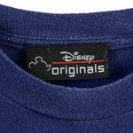 Disney - Blue Walt Disney World Spell-Out T-Shirt 1990s X-Large Vintage Retro
