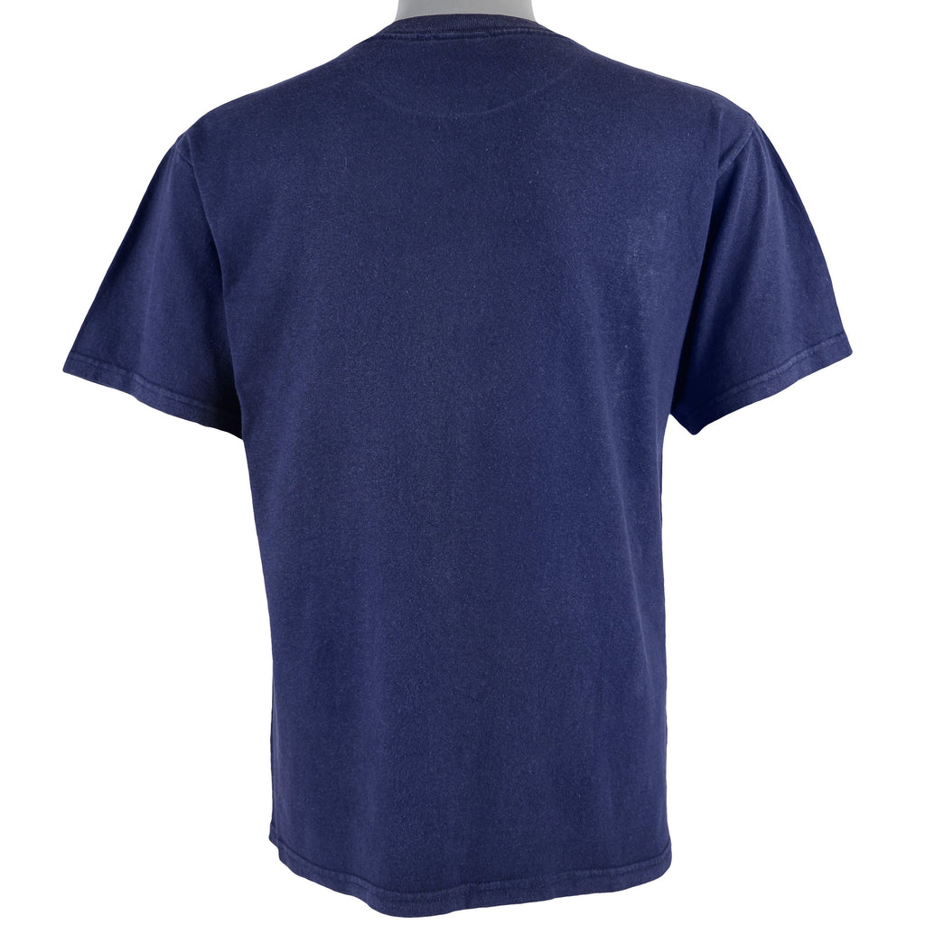 Vintage - Blue Star Wars Spell-Out T-Shirt 1990s Medium Vintage Retro