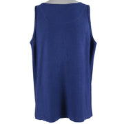 FILA - Blue spell-Out Tank Top 1990s Large Vintage Retro