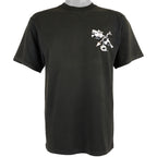 Vintage (Jerzees) - Black Umin Chu, Okinawa Graphic T-Shirt 1990s Medium Vintage Retro