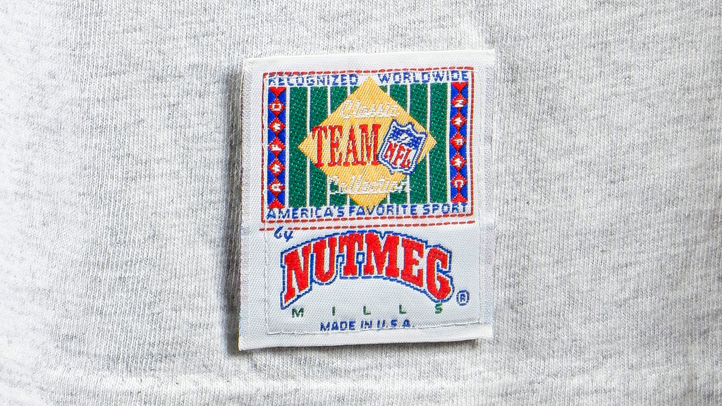 NFL (Nutmeg) - New England Patriots Spell-Out T-Shirt 1993 X-Large