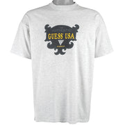 Guess - Guess USA spell-Out T-Shirt 1990s Large Vintage Retro