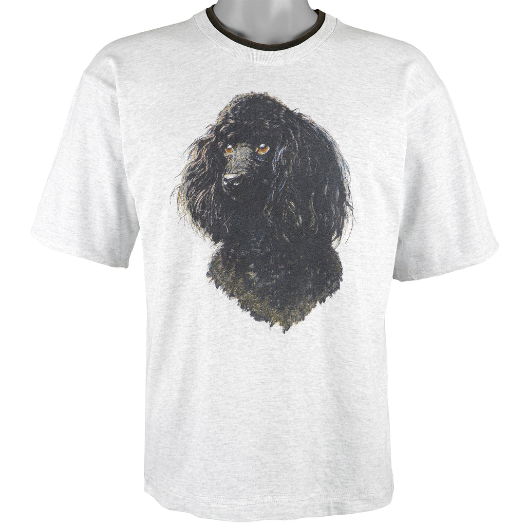 Vintage - Poodle T-Shirt 1990s Medium Vintage Retro