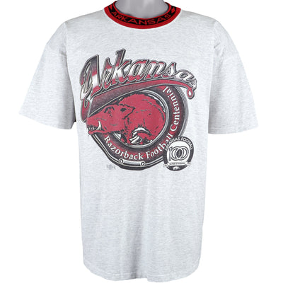 NCAA - Arkansas Razorbacks Spell-Out T-Shirt 1994 Large