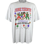 Vintage - Juneteenth, A Celebrate of Slack Freedom T-Shirt 1990s XX-Large Vintage Retro