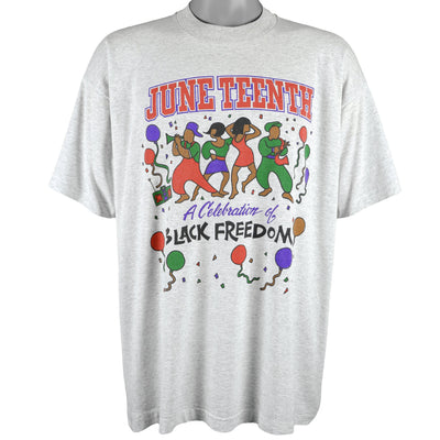 Vintage - Juneteenth, A Celebrate of Slack Freedom T-Shirt 1990s XX-Large