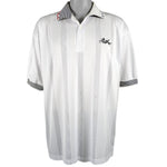 FUBU - White Polo T-Shirt 1990s X-Large Vintage Retro