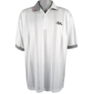 FUBU - White Polo T-Shirt 1990s X-Large