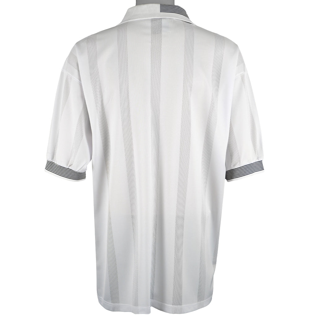 FUBU - White Polo T-Shirt 1990s X-Large Vintage Retro
