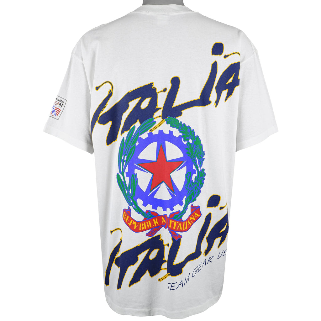 Vintage (Sportis) - White World Cup USA 94 T-Shirt 1994 X-Large Vintage Retro