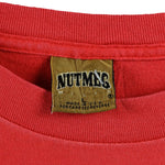 MLB (Nutmeg) - Texas Rangers T-Shirt 1995 Large Vintage Retro Baseball