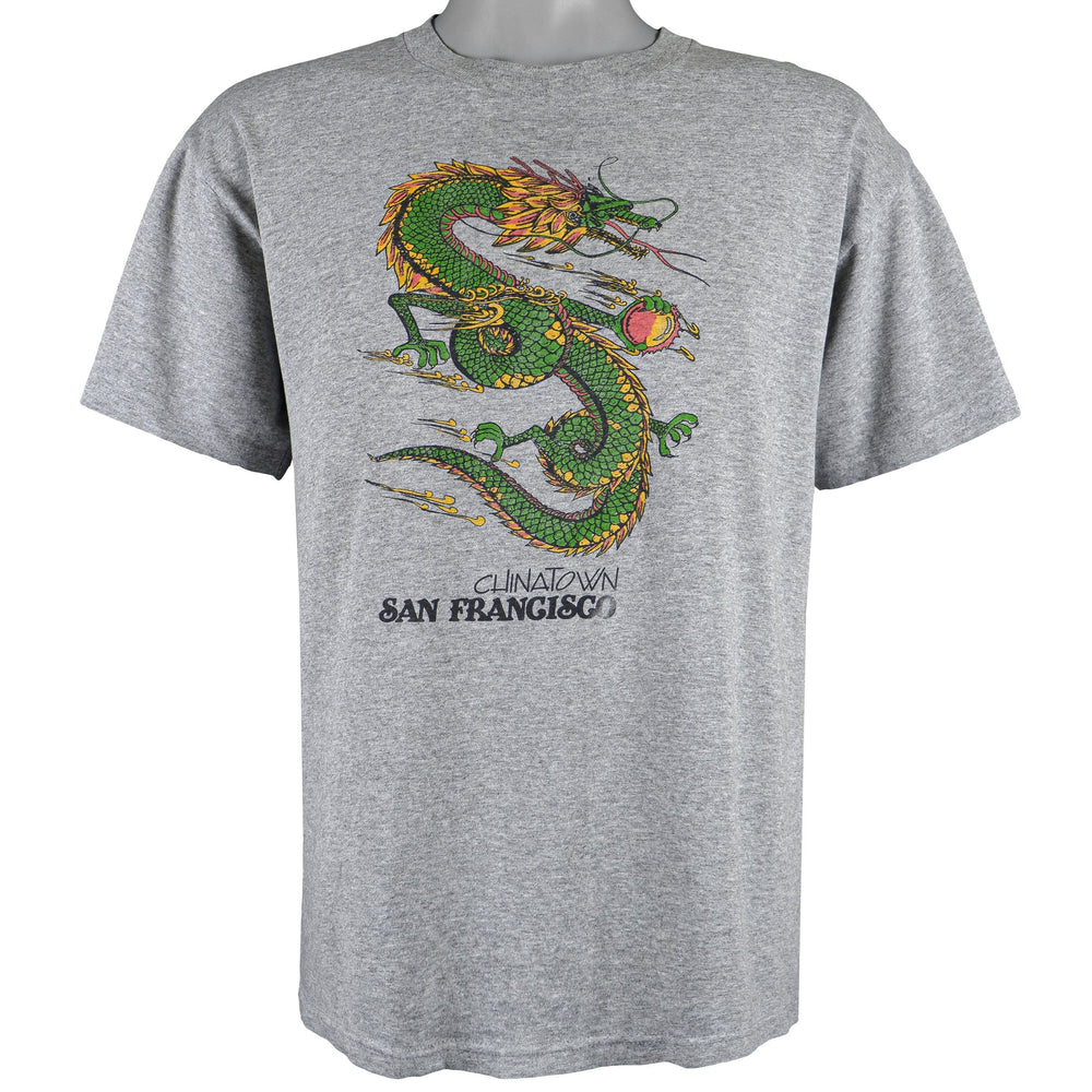 Vintage (Delta) - China Tow, San Francisco T-Shirt 1990s Medium Vintage Retro